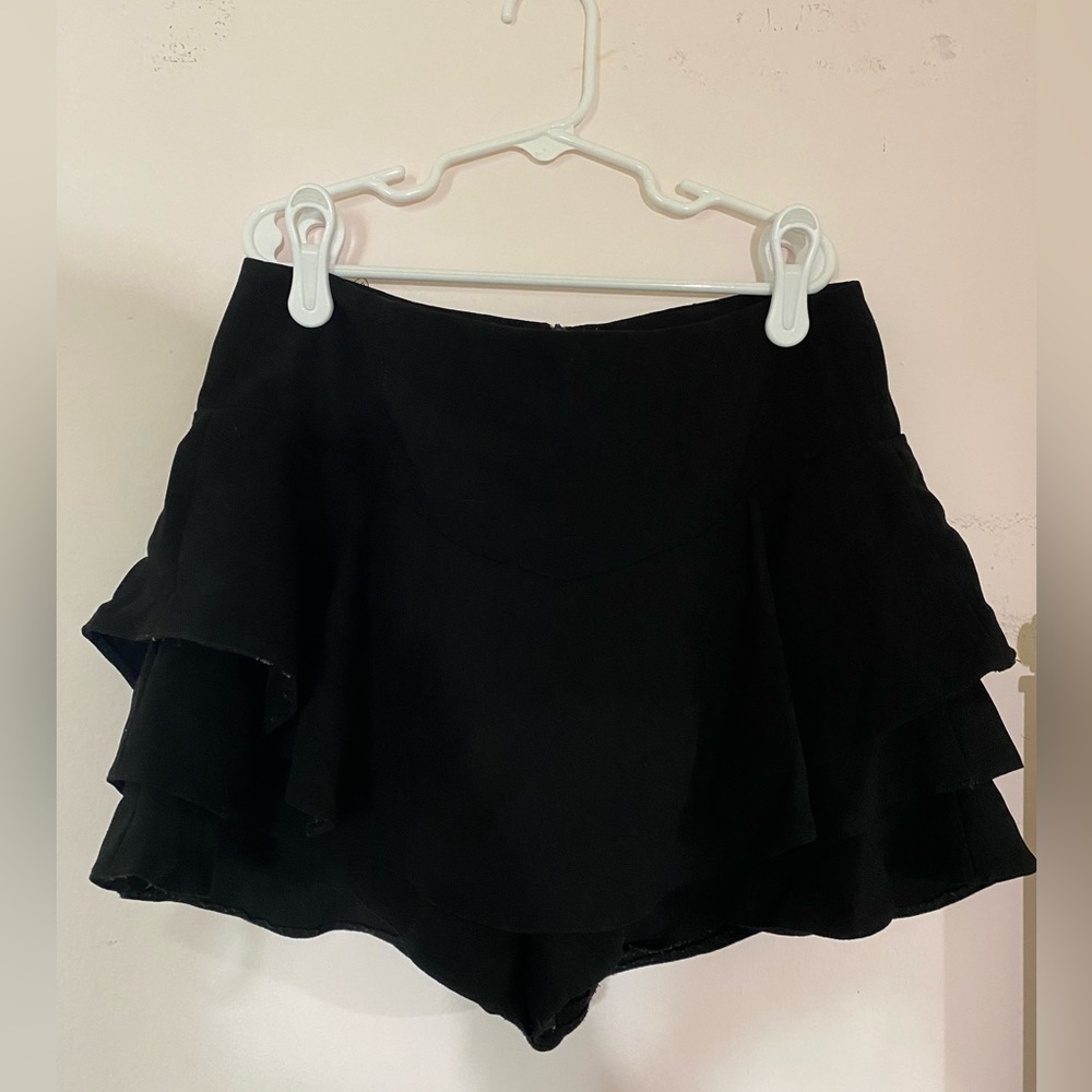 Zara black SKORT, size XS